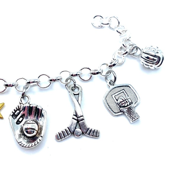 All Sports Mom Charm Bracelet - Picture 5 of 7